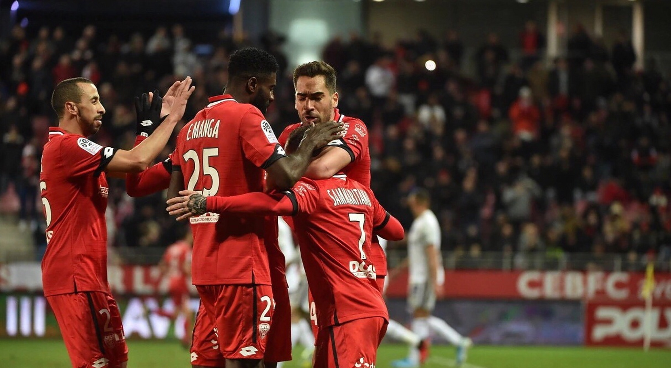 戛纳客场战胜第戎，法甲积分榜排名略微上升