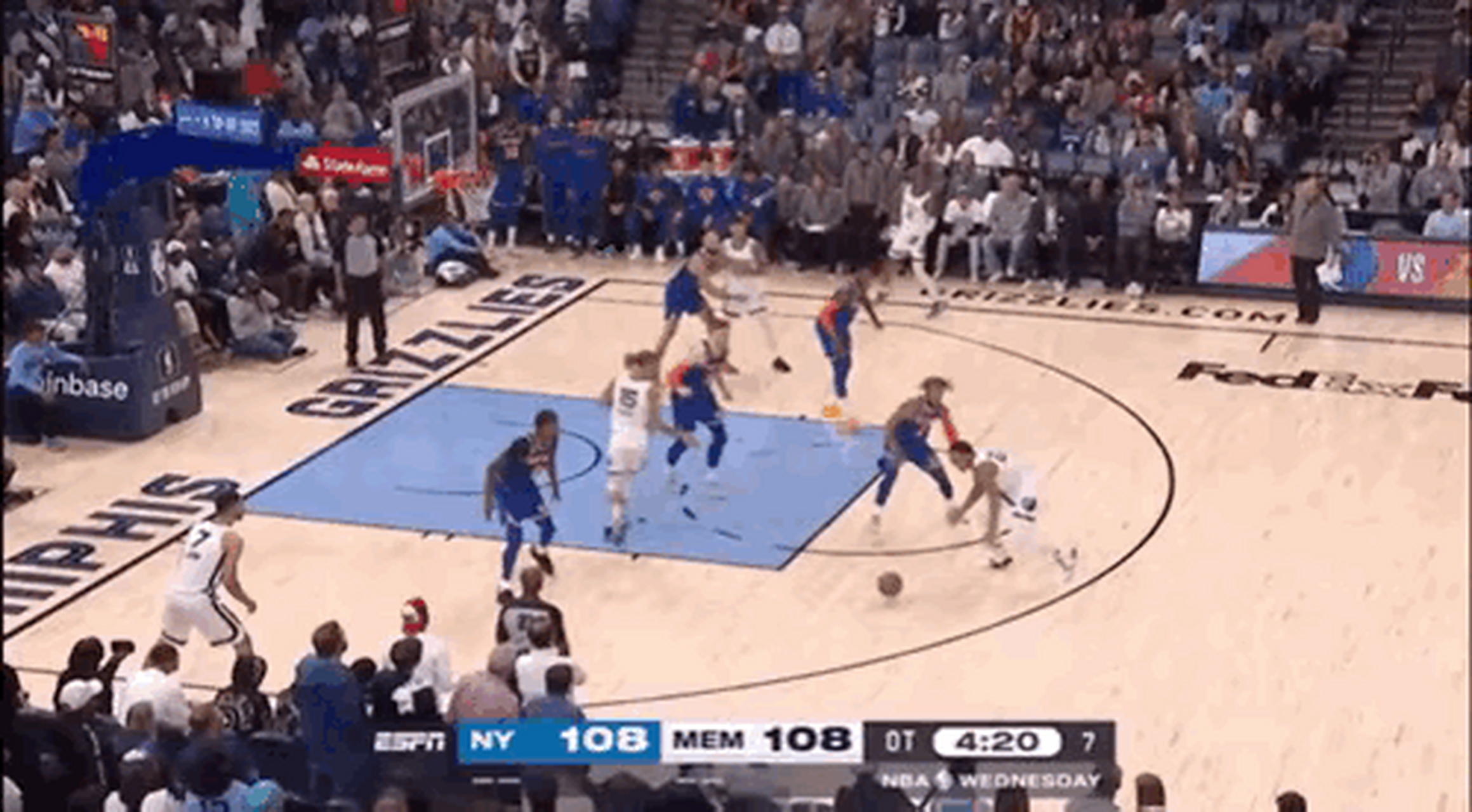 DB彩票平台-灰熊战胜国王，莫兰特砍下35分